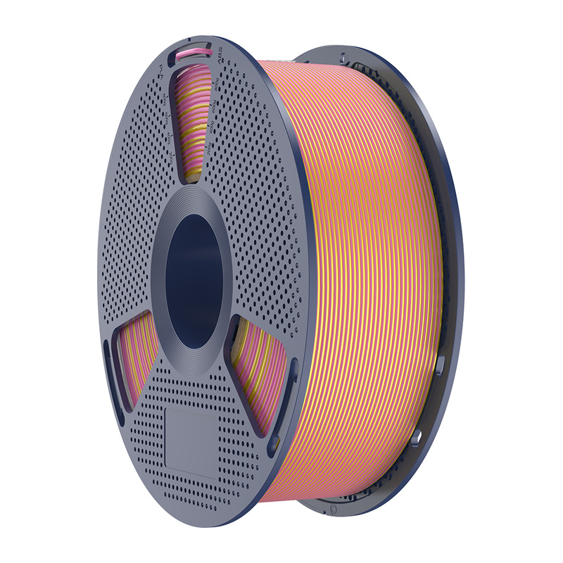 SUNLU PLA+ Silk Dual Colour 3D printer filament, pink and gold, 1.75 mm, 1 kg